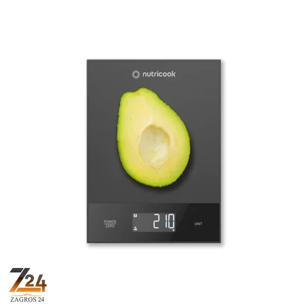 ترازوی آشپزخانه نوتریکوک مدل KS205K (مشکی)
